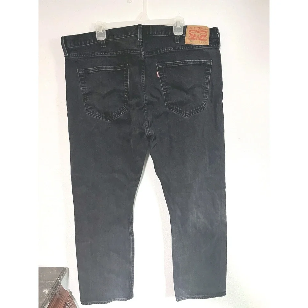 Levi's 501 Men's Straight Leg Denim Jeans 42 x 30